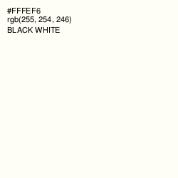 #FFFEF6 - Black White Color Image